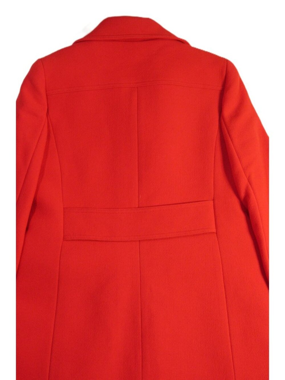 NWT J.Crew Double-cloth Metro Lady Day Coat in Bright Cerise Wool Thinsulate 12T - Picture 8 of 9